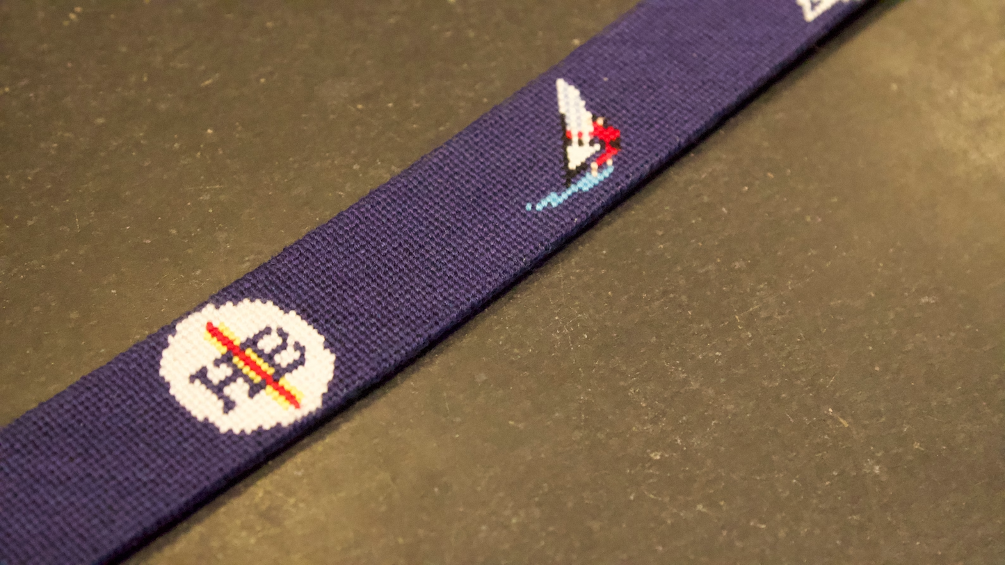 Custom Needlepoint Belt