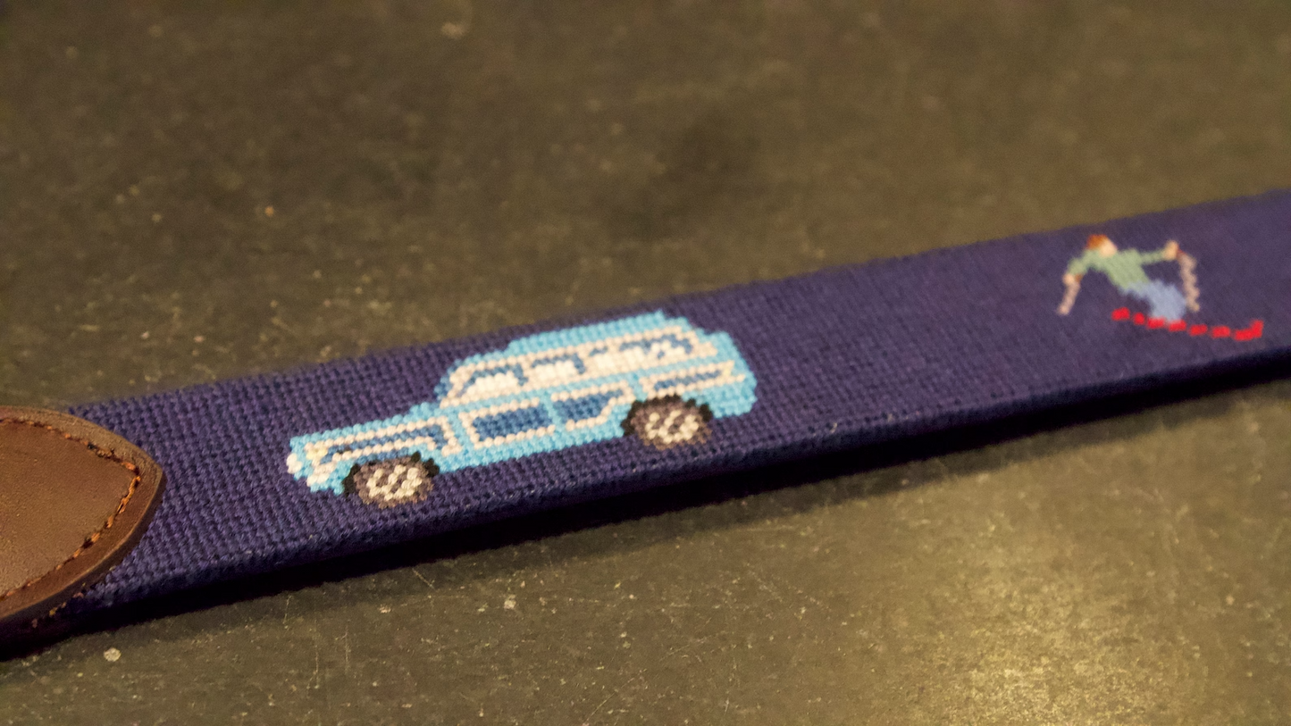 Custom Needlepoint Belt