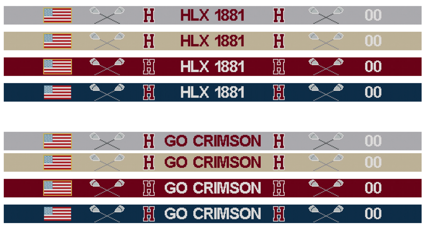 H Lax Needlepoint Belt