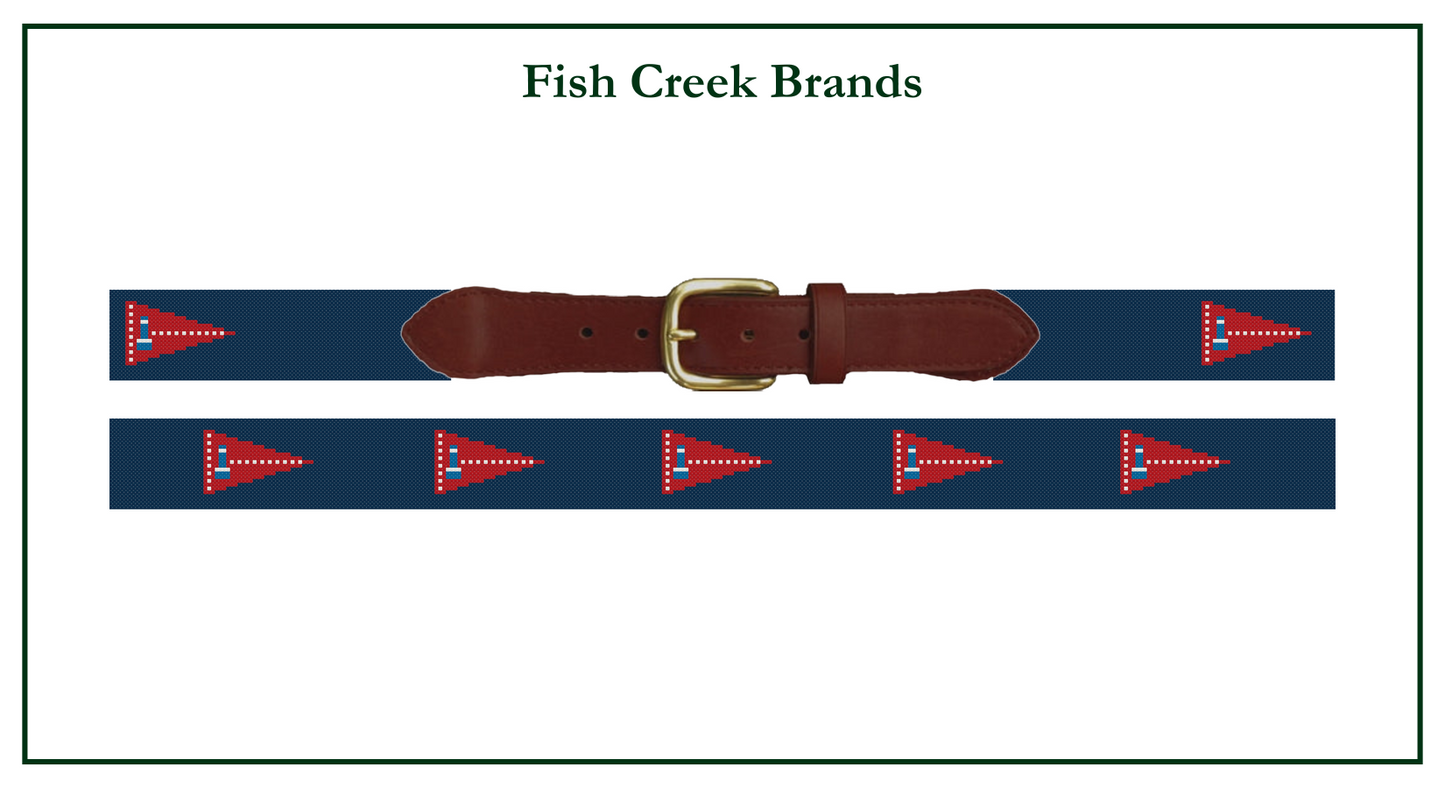 Purchase Design: Ida Lewis Yacht Club Needlepoint Belt