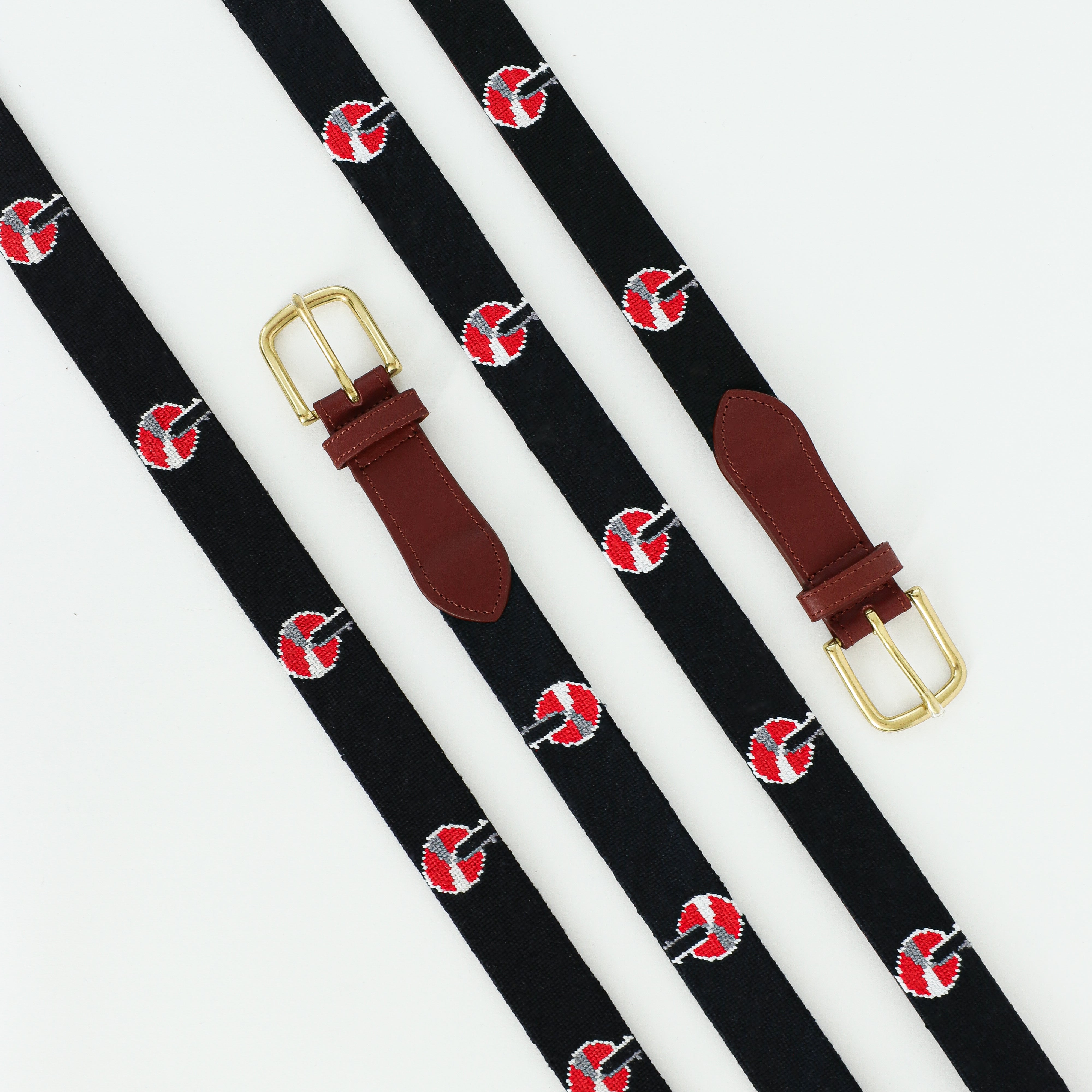 Custom needlepoint clearance belts