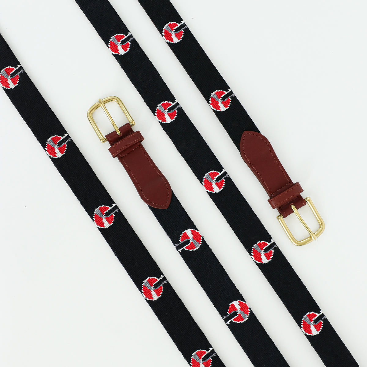 Custom Needlepoint Belt