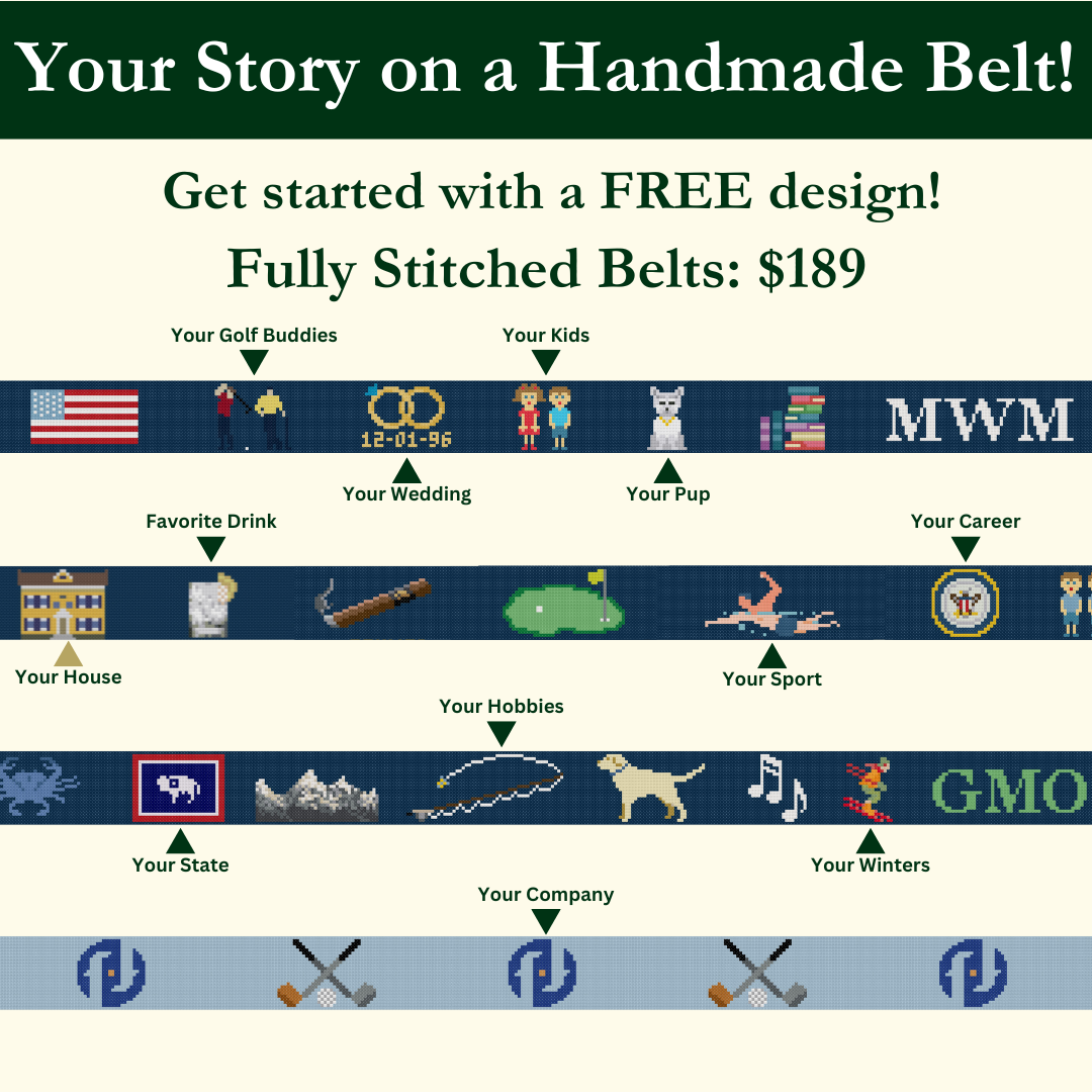 FREE Needlepoint Belt Design Proof