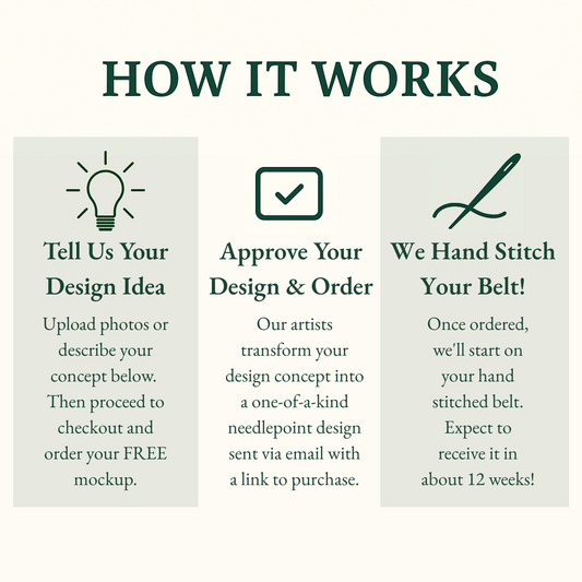 FREE Needlepoint Belt Design