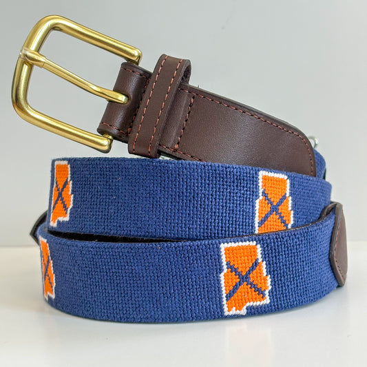 Alabama Traditions Needlepoint Belt