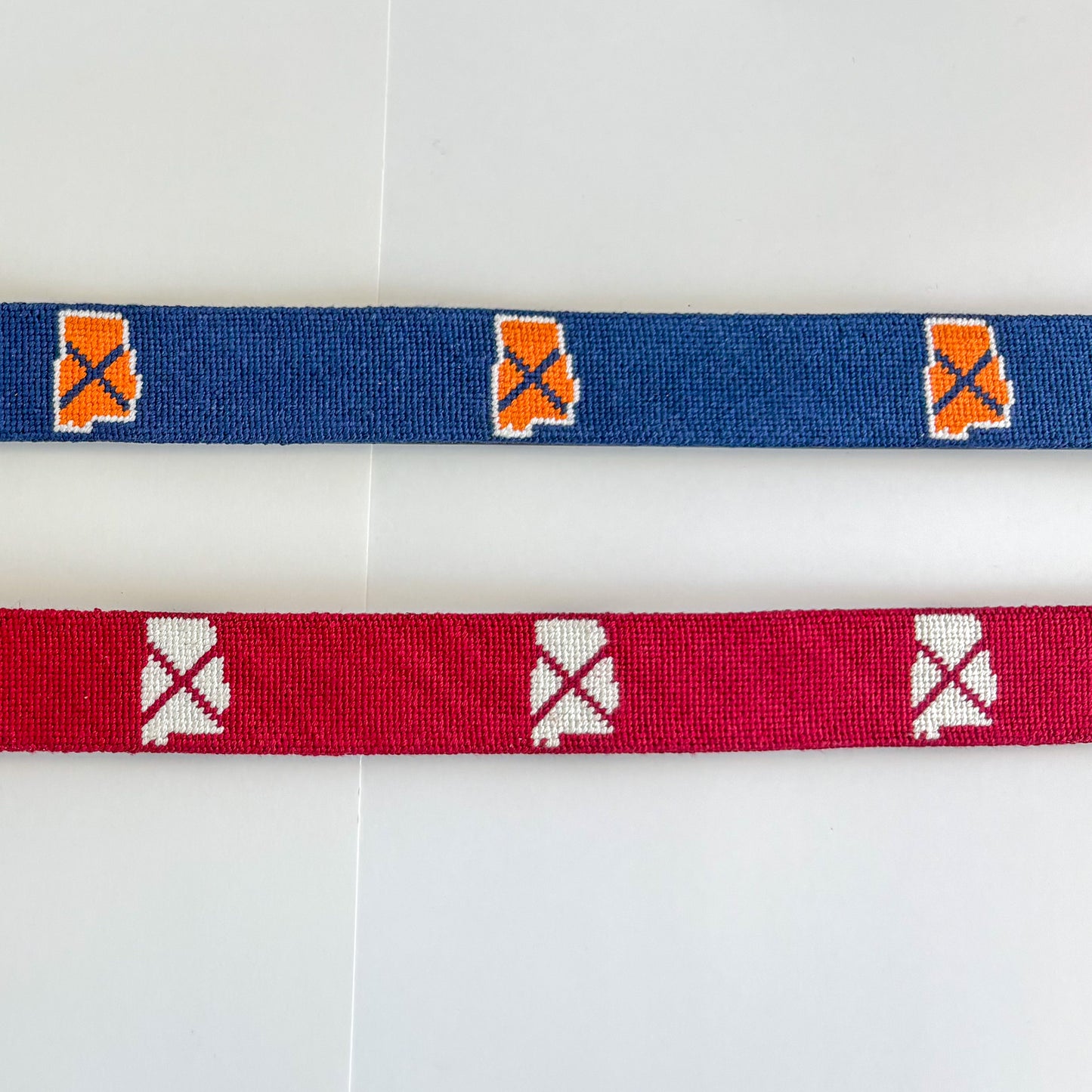 Alabama Traditions Needlepoint Belt