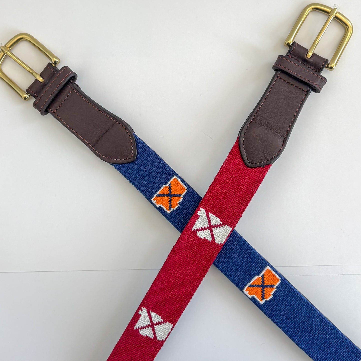 Alabama Traditions Needlepoint Belt