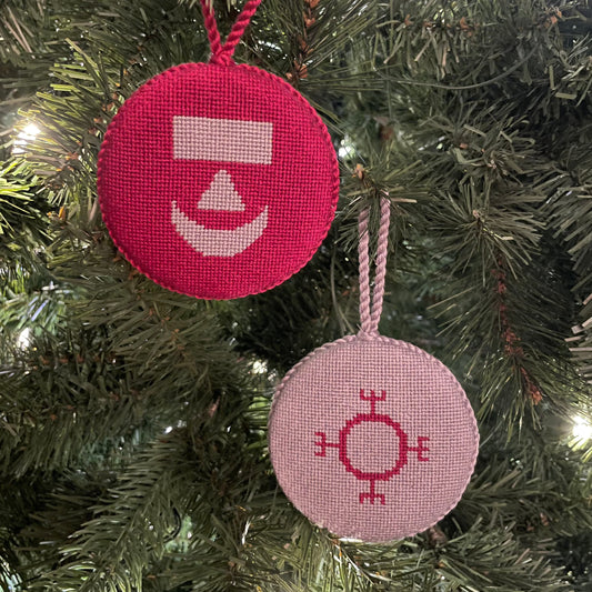 Custom Needlepoint Ornament
