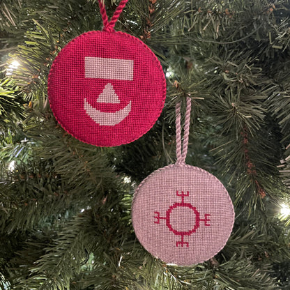 Custom Needlepoint Ornament