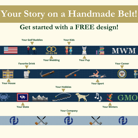 FREE Needlepoint Belt Design Proof