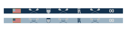 Episcopal Academy Lacrosse Needlepoint Belt