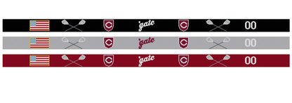 'Gate Lacrosse Needlepoint Belt