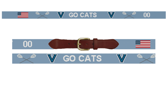 Nova Lacrosse Needlepoint Belt