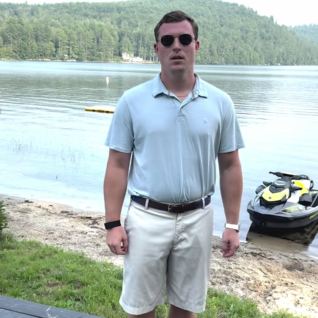 Your Boat on a Belt | Handmade Needlepoint Belt