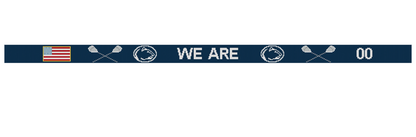 PSU Lacrosse Needlepoint Belt